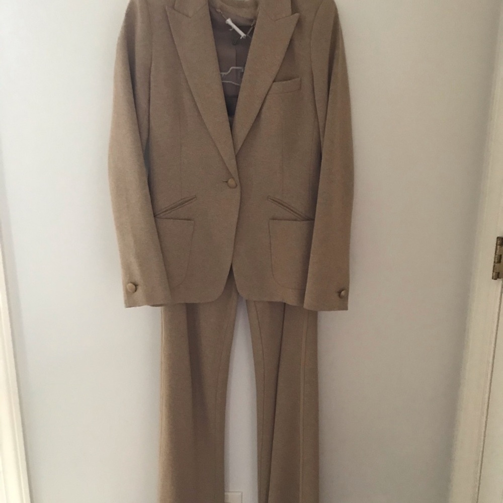 Trina Turk camel suit